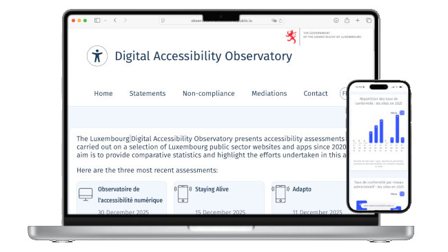 L'Observatoire sur ordinateur et smartphone